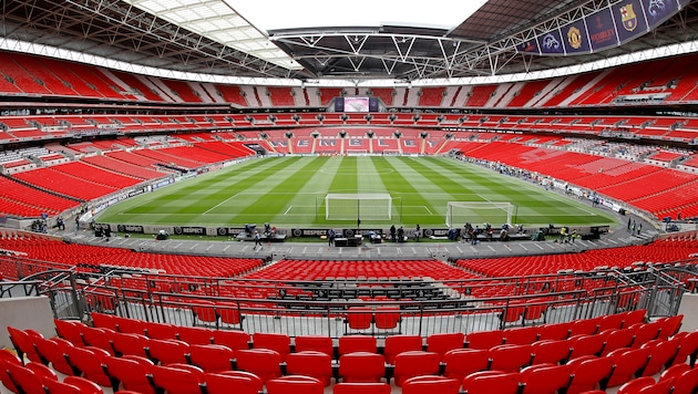 Das Londoner Wembley-Stadion (Bild: GEPA)
