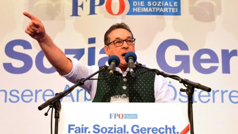 Vizekanzler Heinz-Christian Strache, FPÖ (Bild: fotokerschi.at/Werner Kerschbaummayr)