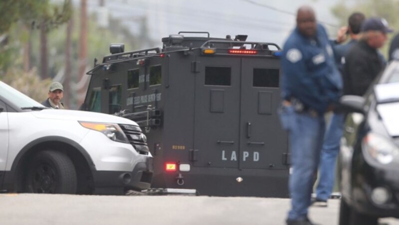 Die Polizei rückte mit scharfem Geschütz bei Sandra Bullocks Stalker an. (Bild: www.PPS.at)
