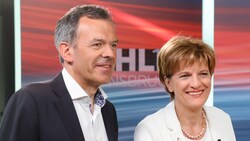 Ein Bild aus besseren Tagen: 2018 wollte Willi noch mit Christine Oppitz-Plörer gemeinsam regieren, sie war seine Stellvertreterin (Bild: Christof Birbaumer)