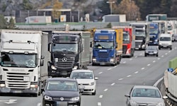 Lkw-Lawinen auf der A13 Brennerautobahn