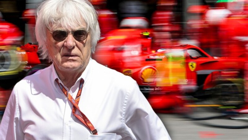 Bernie Ecclestone (Bild: APA/HERBERT NEUBAUER, AP, krone.at-Grafik)