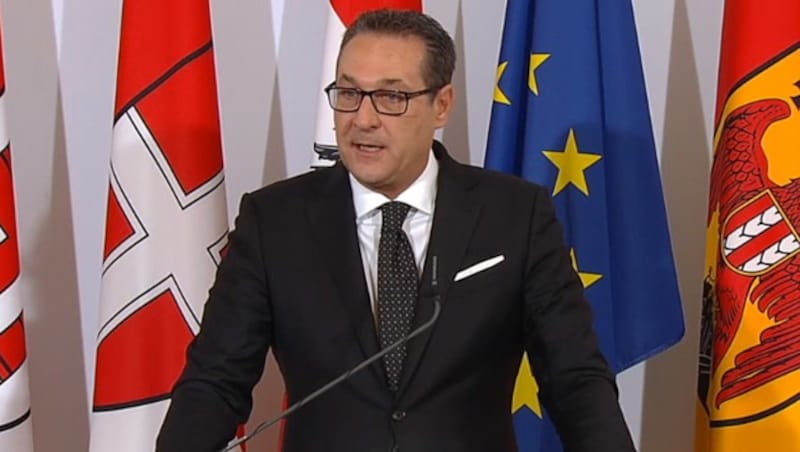 Vizekanzler und FPÖ-Chef Heinz-Christian Strache (Bild: ORF)