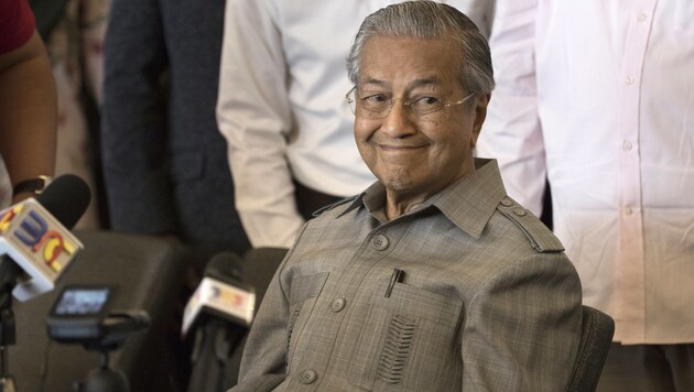Mahathir Mohamad (Bild: AP)