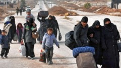 Syrische Flüchtlinge (Archivbild) (Bild: AFP)