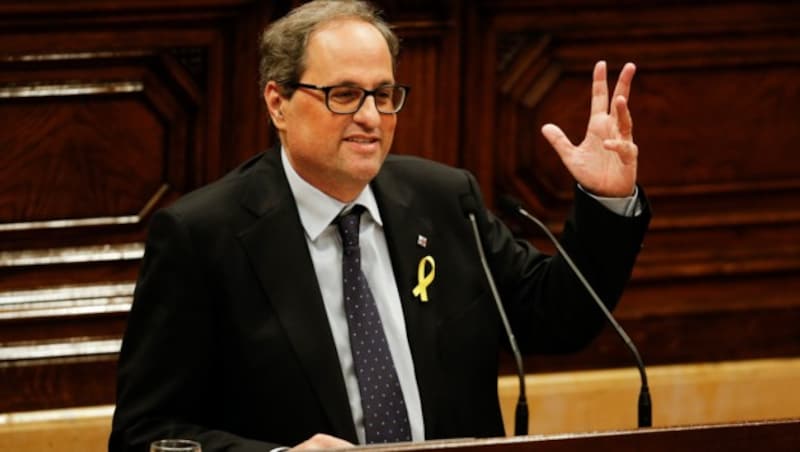 Quim Torra (Bild: AFP)