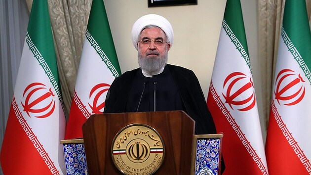 Irans Präsident Hassan Rouhani (Bild: APA/AFP/IRANIAN PRESIDENCY/HO)