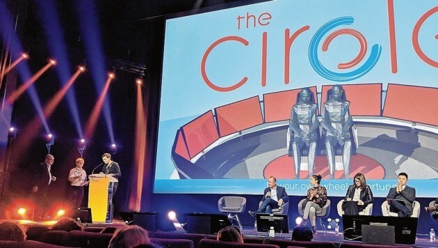 Die DolinšekTV-Showidee „The Circle“ wurde bei der internationalen Messe für Filmformate in Cannes präsentiert. (Bild: Dolinsek)