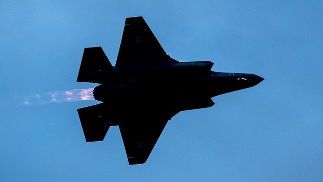 Ein Kampfjet des Typs F-35 (Bild: APA/AFP/JACK GUEZ)
