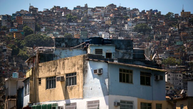 Eine Favela in Rio de Janeiro (Bild: AFP)