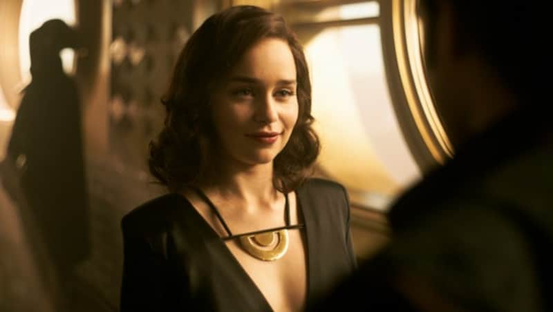 Emilia Clarke als Qi‘ra in „Solo: A Star Wars Story.“ (Bild: Copyright: 2018 Lucasfilm Ltd. & ™, All Rights Reserved.)