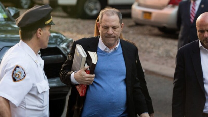 Harvey Weinstein stellte sich den Behörden in New York. (Bild: 2018 Getty Images)