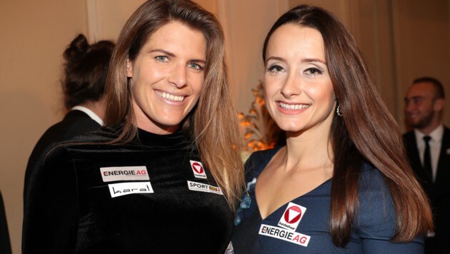 Viktoria Schwarz und Ana Roxana Lehaci (Bild: GEPA)
