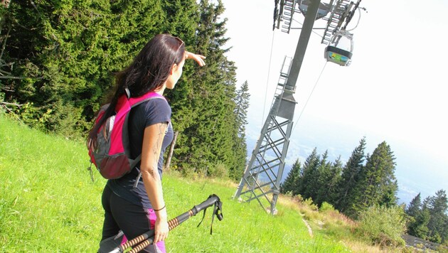 Die Seilbahn am Schöckl. (Bild: Christian Jauschowetz)