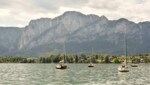 Beliebtes Ausflugsziel für Sportler: Die Drachenwand in St. Lorenz am Mondsee. (Bild: Markus Wenzel)