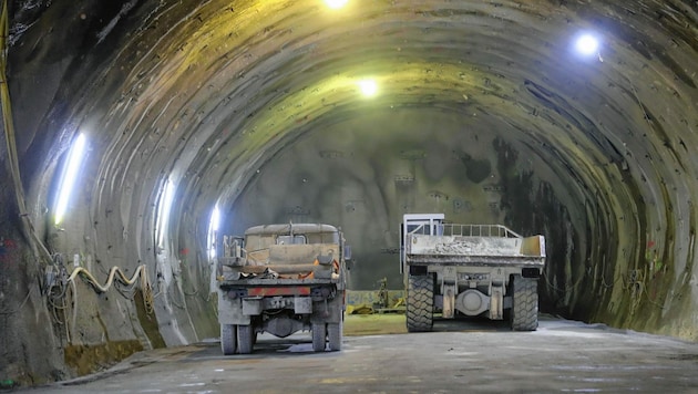 Baustelle des Tunnels (Bild: Juergen Radspieler (Symbolbild))