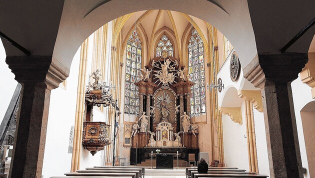 Deutscher Orden war von 1233 bis 1979 in Graz aktiv. 1979 verkaufte der Orden die Grazer Leechkirche. (Bild: KRONEN ZEITUNG)
