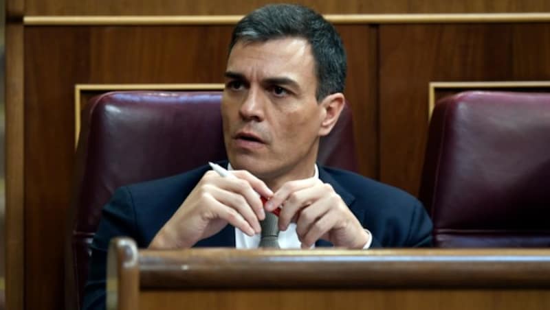 Pedro Sanchez (Bild: AFP)