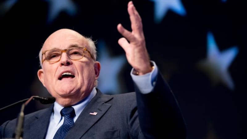 Donald Trumps persönlicher Anwalt Rudy Giuliani (Bild: ASSOCIATED PRESS)