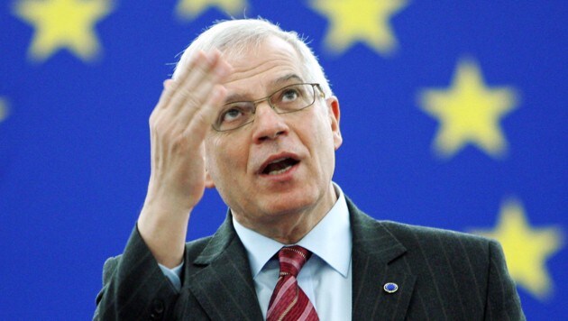 Der EU-Außenbeauftragte Josep Borrell (Bild: AFP)