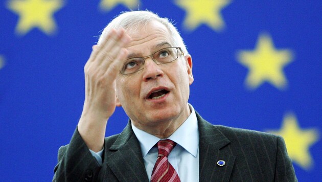 Der EU-Außenbeauftragte Josep Borrell (Bild: AFP)