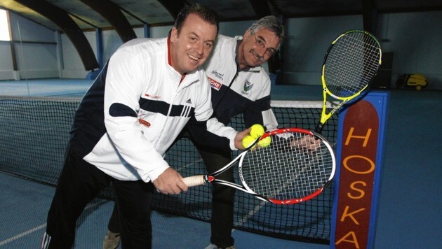 2007 gründete Skoff seine Hoska-Akademie, um junge Tennis-Talente zu trainieren und zu fördern. (Bild: KRONEN ZEITUNG)