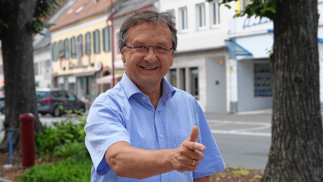 Mit dem Ergebnis hochzufrieden: Bürgermeister Anton Vukan (Bild: Juergen Radspieler)