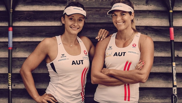 Ana-Roxana Lehaci und Viktoria Schwarz (Bild: Energie AG)