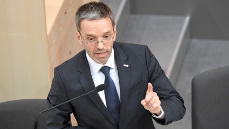 Innenminister Herbert Kickl (FPÖ) (Bild: APA/Roland Schlager)