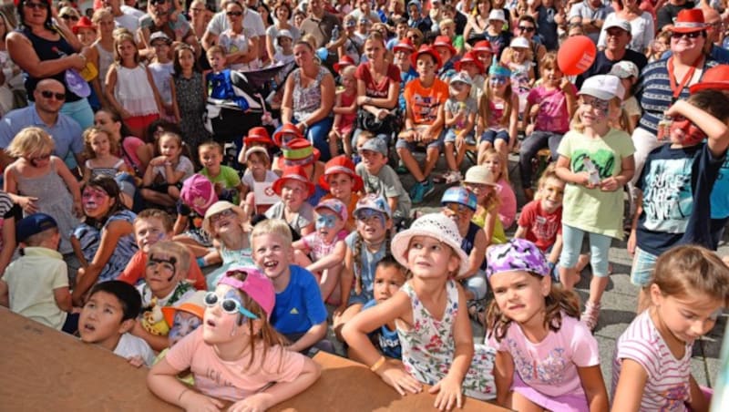 Ein eigenes Reich für Kinder wartet beim Linzer „Krone“-Fest. (Bild: Markus Wenzel)