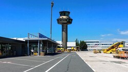 Der Flughafen Salzburg (Bild: Melanie Hutter)