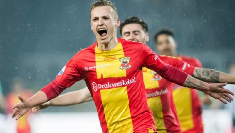 Ritzmaier im Dress der Go Ahead Eagles Deventer (Bild: GEPA)