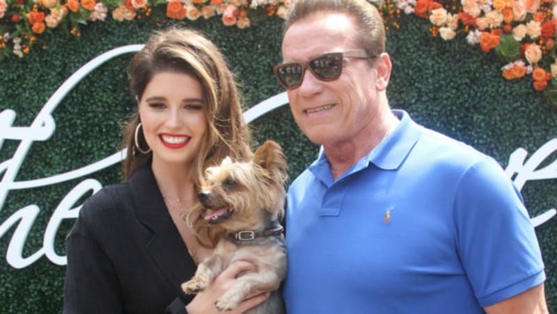 Arnold Schwarzenegger mit Tochter Katherine (Bild: 2017 Getty Images)