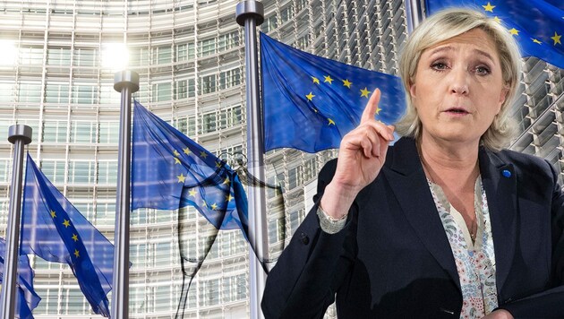 Marine Le Pen (Bild: AFP, AP)