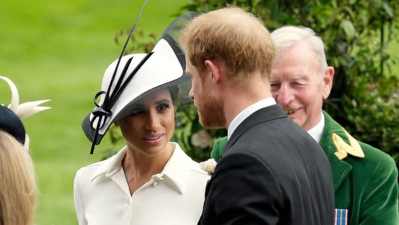 Herzogin Meghan und Prinz Harry in Ascot (Bild: Invision)