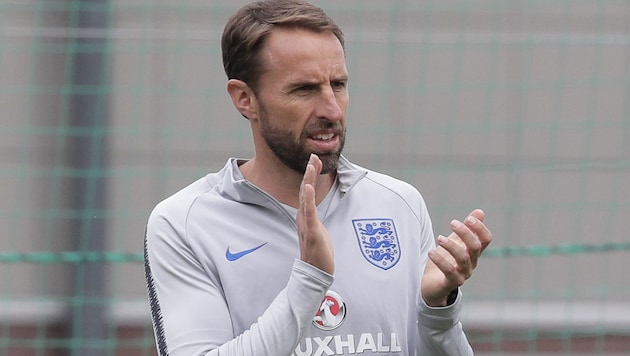 England-Trainer Southgate (Bild: Associated Press)