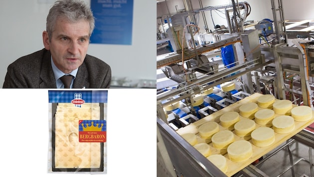 Josef Braunshofer treibt die Entwicklungen im Bereich der Käse-Verpackungen voran. (Bild: Alois Furtner (2), Berglandmilch)