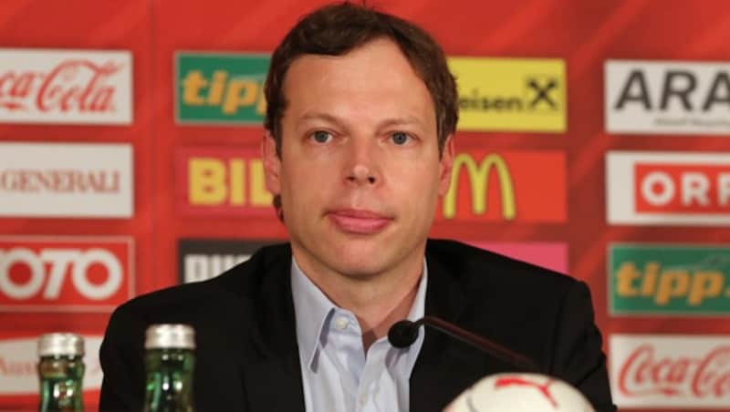 ÖFB-Generalsekretär Thomas Hollerer (Bild: GEPA )