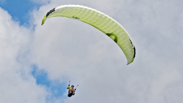 Beim Landeanflug stürzte der Schwede ab. (Bild: Christof Birbaumer)