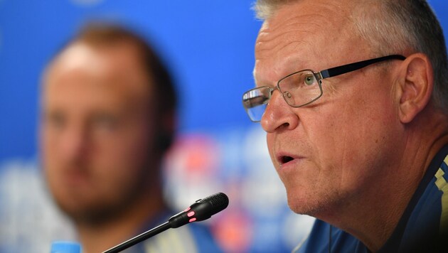Schweden-Coach Janne Andersson (Bild: AFP)