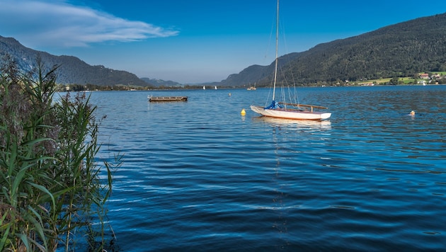 While swimming in Lake Ossiach, the girl saw something glittering. (Bild: stock.adobe.com)