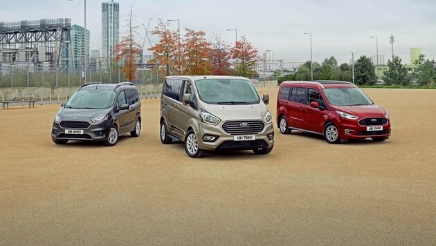 Die Ford Tourneo Familie (Bild: Ford)