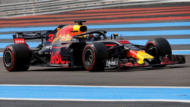 Daniel Ricciardos Bolide ist mit der Nummer 3 verziert. (Bild: REUTERS)