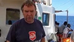 Lifeline-Kapitän Claus-Peter Reisch muss sich in Malta vor Gericht verantworten. (Bild: twitter.com)