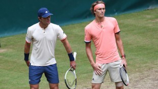 Mischa Zverev (links) und Alexander Zverev
