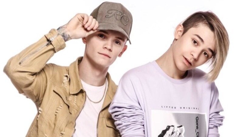 Bars & Melody auf der YouTube-Bühne beim Linzer „Krone“-Fest. (Bild: Bars & Melody)