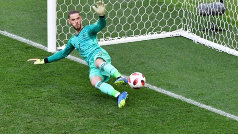 Spaniens Torhüter David De Gea (Bild: AFP)