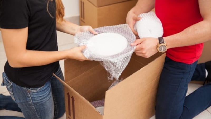 Umzug: sorgfältig packen und planen ist wichtig (Symbolbild) (Bild: ©AntonioDiaz - stock.adobe.com)