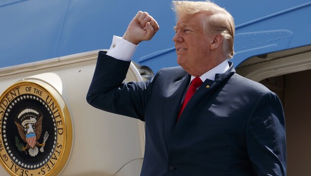 US-Präsident Donald Trump (Bild: AP)