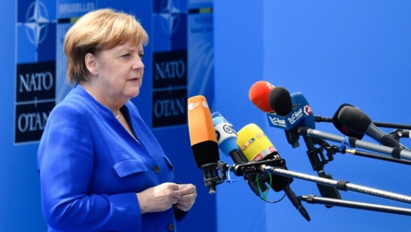 Deutschlands Bundeskanzlerin Angela Merkel (CDU) (Bild: APA/AFP/POOL)